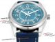 Patek Philippe Calatrava 6007A limited edition blue arabic dial fabric strap replica watch (3)_th.jpg